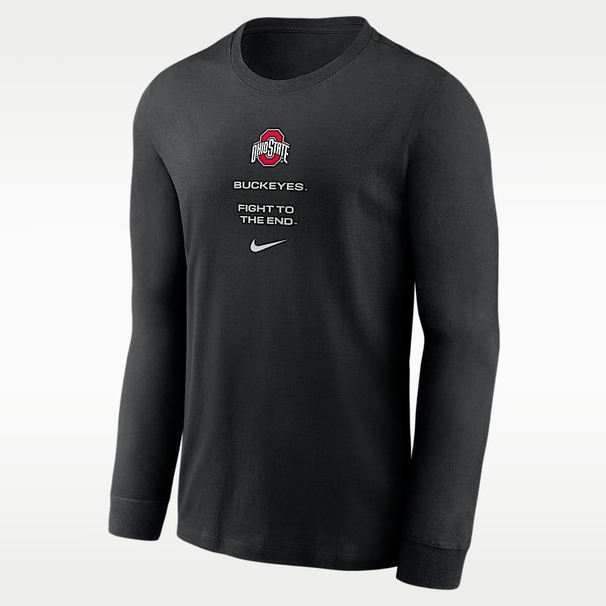 Ohio State Primetime Stack Legend Men's Nike Dri-FIT College Long
